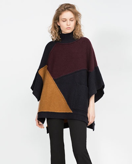 poncho patchwork